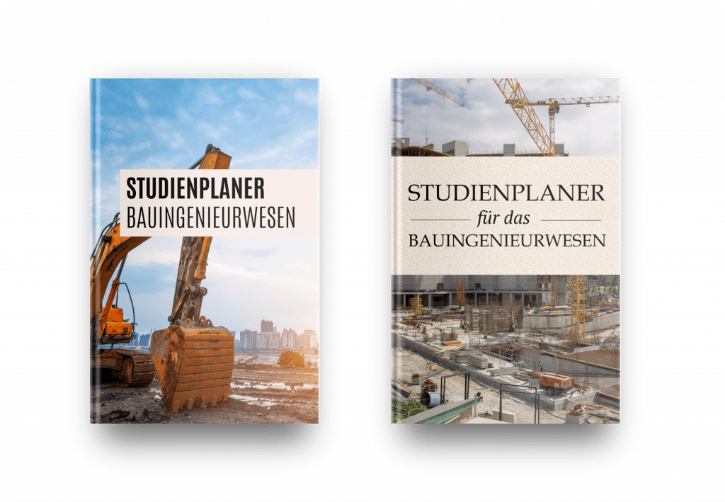 Semesterplaner Bauingenieurwesen mit undatiertem Kalender