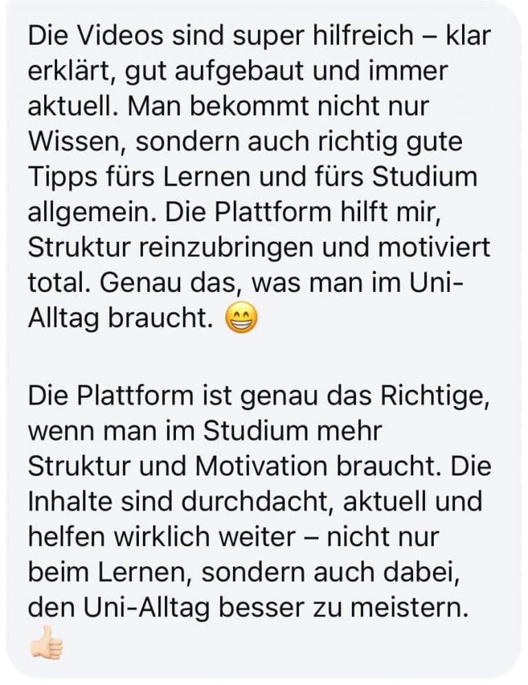 Einserschnitt Bewertung 07