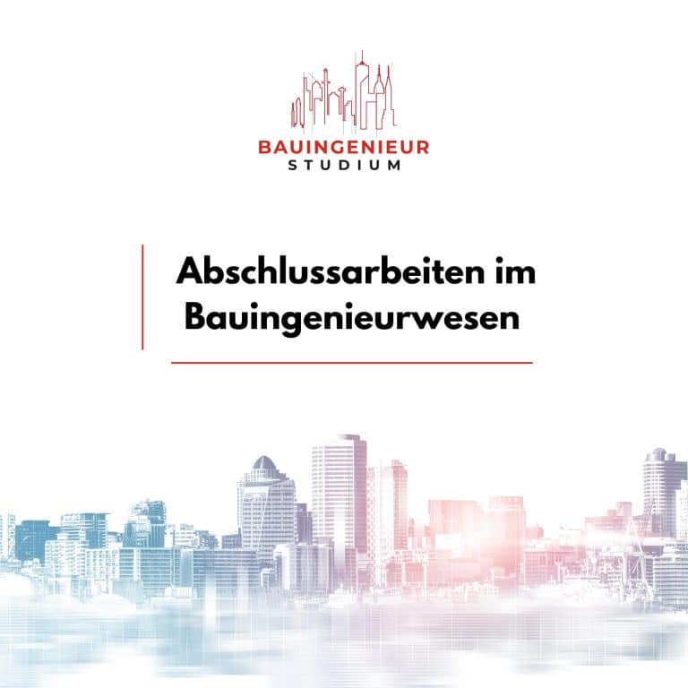 Themenliste Bauingenieurwesen